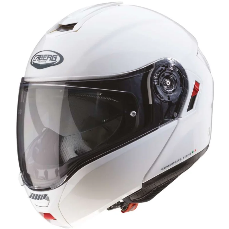 Non Perdere Casco Moto Modulare Omologato P/J Caberg LEVO X Bianco