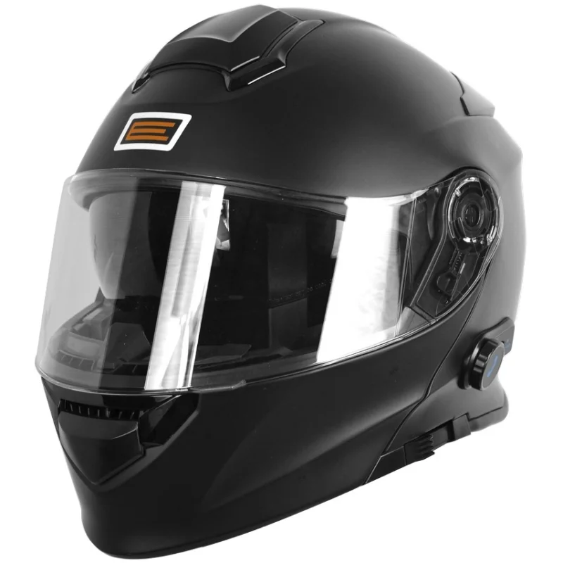 Consegna Rapida Casco Moto Modulare Origine Delta con Bluetooth Integrato Nero Opaco