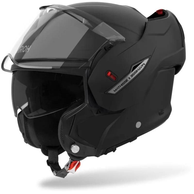 Must-Have Casco Moto Modulare P/J Airoh MATHISSE 2 COLOR Nero Opaco