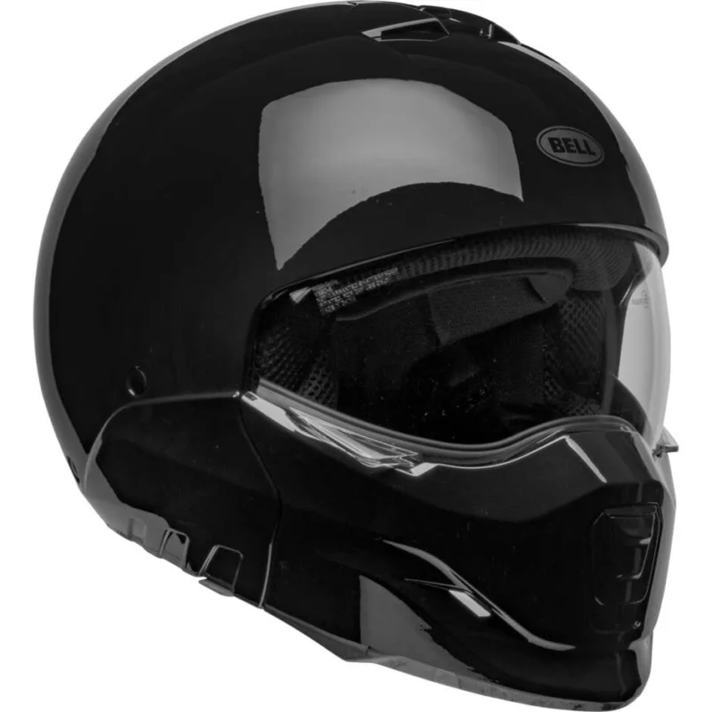 Quantità Limitata Casco Moto Modulare P/J BELL BROOZER Nero Lucido