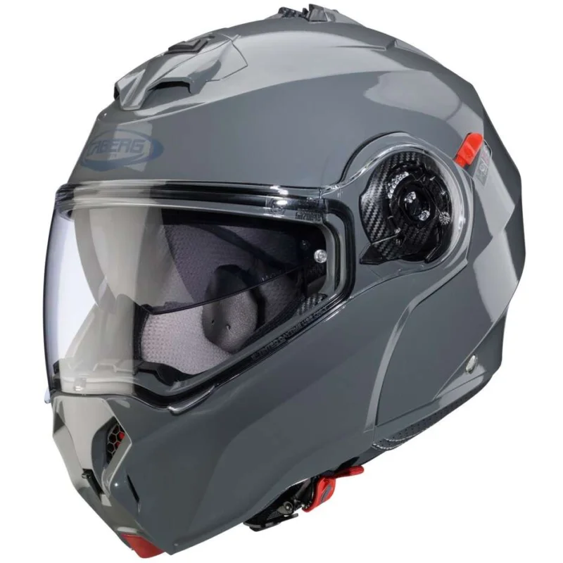 Casco Moto Modulare P/J Caberg DUKE EVO STONE Grigio Subito Disponibile