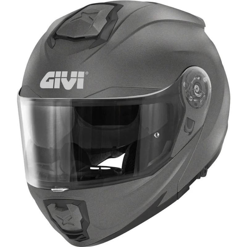 Prezzo Di Fabbrica Casco Moto Modulare P/J Givi X.27 SOLID Titanio Opaco