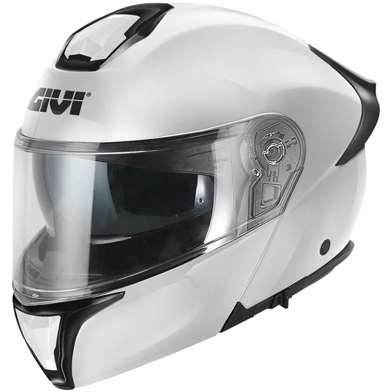 Casco Moto Modulare P/J Givi X50 Fibra Bianco Lucido Sconto