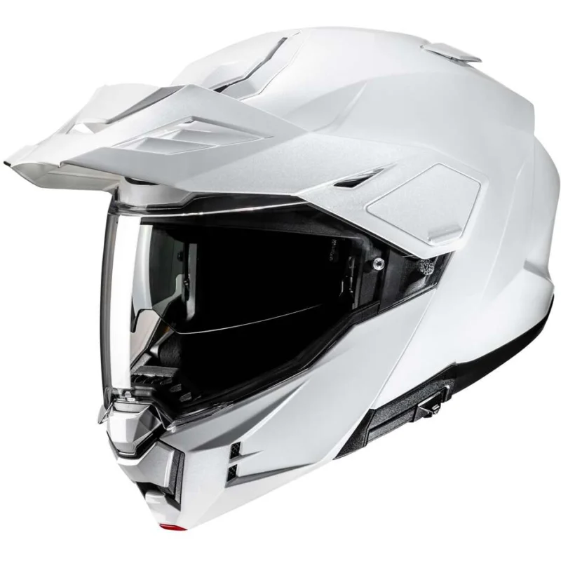 Casco Moto Modulare P/J Hjc i80 Perla Bianco Spedizione Gratuita