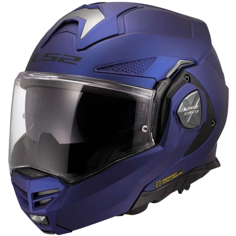 Ultima Occasione Casco Moto Modulare P/J in HPFC LS2 FF901 ADVANT X SOLID Navy Blue