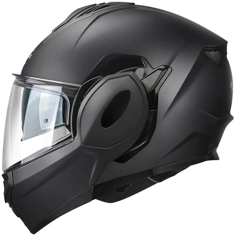 Nuova Collezione Casco Moto Modulare P/J Kappa KV55 Nero Opaco