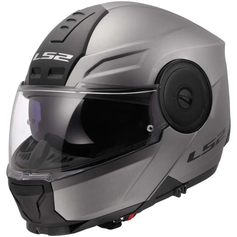 Saldi Casco Moto Modulare P/J LS2 FF902 SCOPE II SOLID Titanio Opaco
