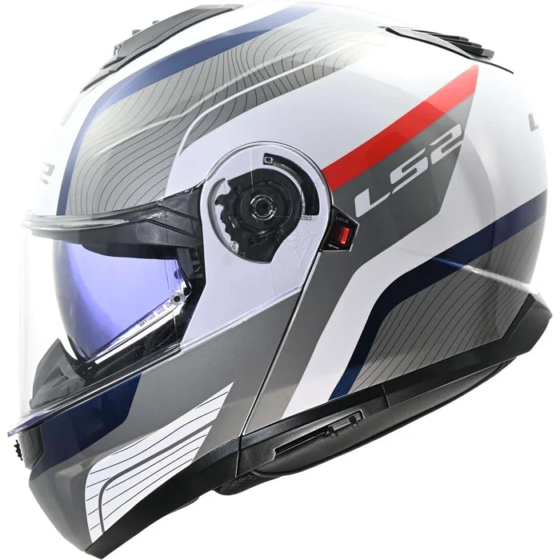 Casco Moto Modulare P/J LS2 FF908 STROBE II MONZA Bianco Blue Rosso Bestseller