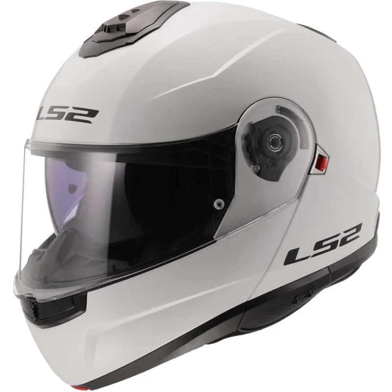 Casco Moto Modulare P/J Ls2 FF908 STROBE II Solid Bianco Prezzo Basso