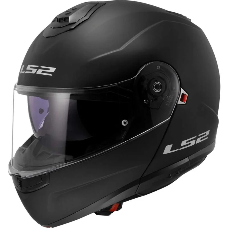 Casco Moto Modulare P/J Ls2 FF908 STROBE II Solid Nero Opaco Spedizione Espresso