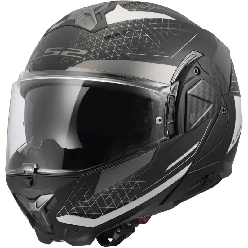 Casco Moto Modulare P/J LS2 FF910 ADVANT II ASTRAL Grigio Bestseller