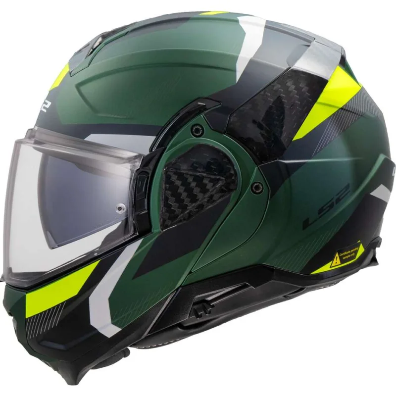 Affare Casco Moto Modulare P/J LS2 FF910 ADVANT II TRIPLE Oliva