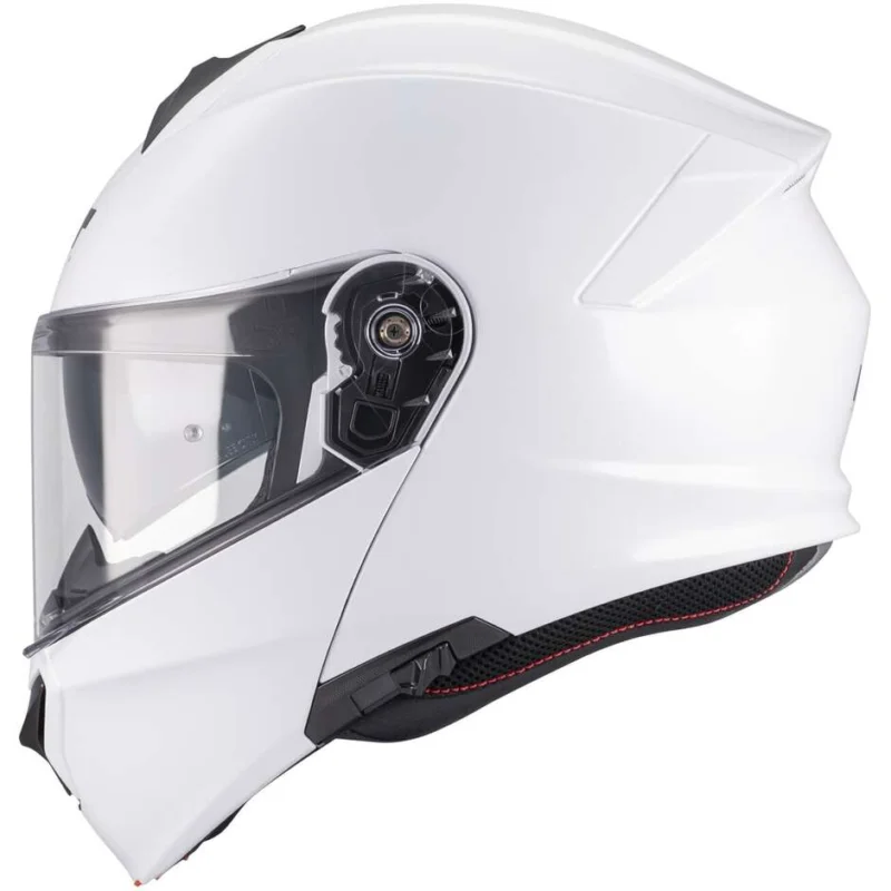 Affare Casco Moto Modulare P/J Mt Helmets GENESIS SV PURE A0 Bianco Lucido