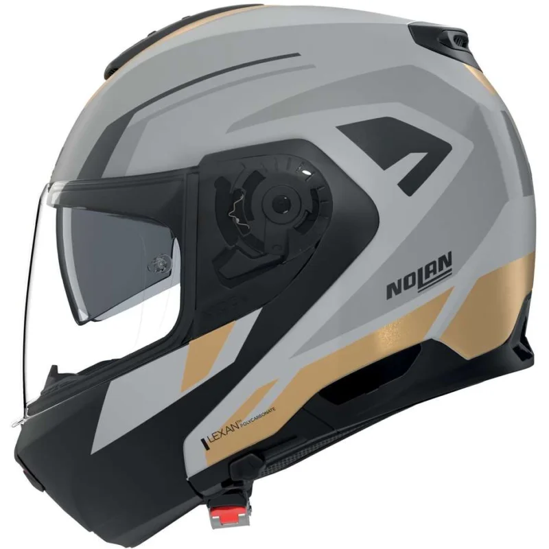Casco Moto Modulare P/J Nolan N100-6 CINETICO 360 Grigio nero Antracite Oro Opaco Acquista Ora