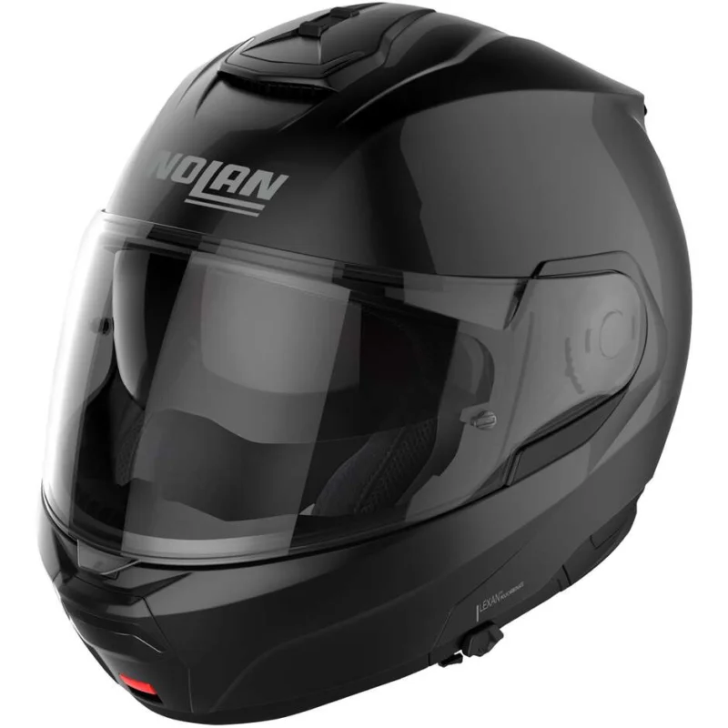 Casco Moto Modulare P/J Nolan N100-6 CLASSIC N-COM 003 Nero Lucido Prezzo Conveniente