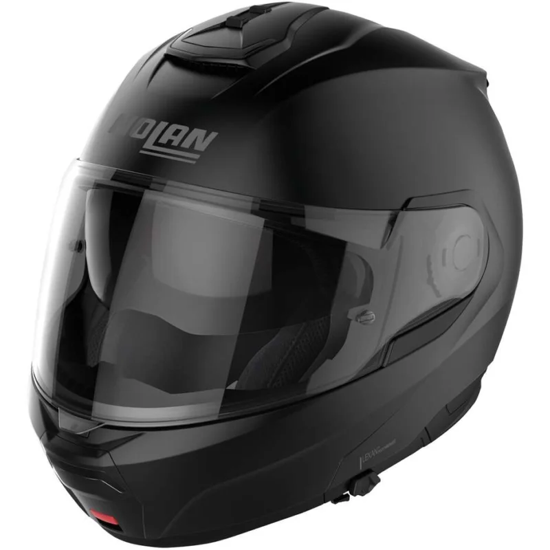 Offerta Limitata Casco Moto Modulare P/J Nolan N100-6 CLASSIC N-COM 010 Nero Opaco