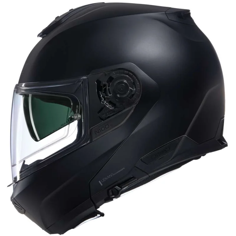 Novità Casco Moto Modulare P/J Nolan N100-6 CLASSICO 302 Nero Opaco