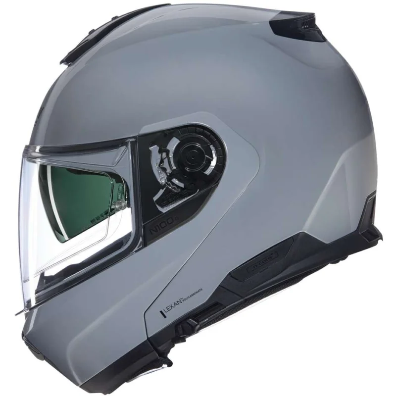 Ultimissimo Modello Casco Moto Modulare P/J Nolan N100-6 CLASSICO 303 Grigio Lucido