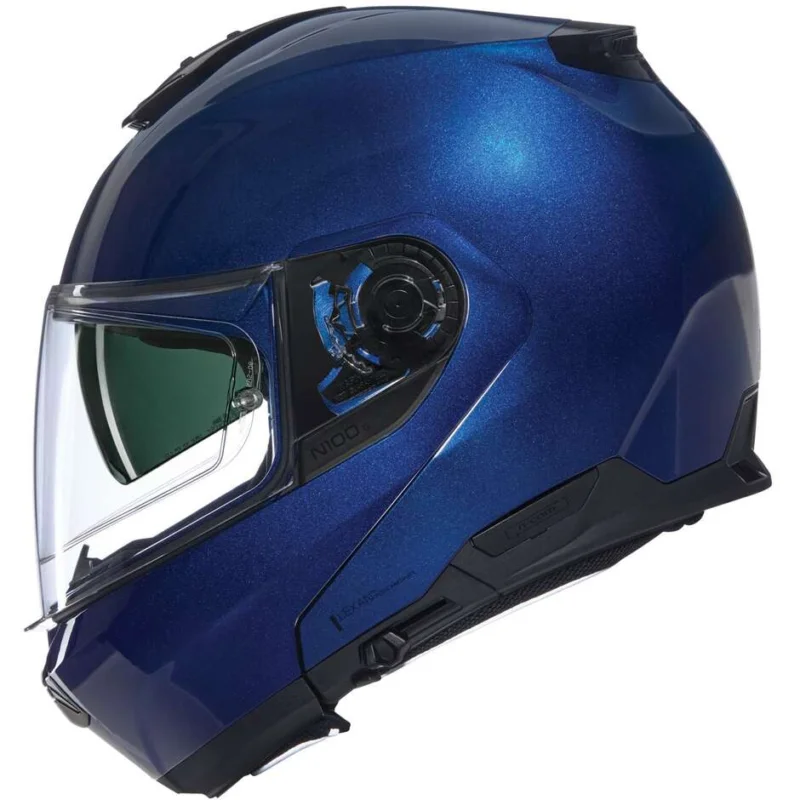Prezzo Conveniente Casco Moto Modulare P/J Nolan N100-6 CLASSICO NOBILE 312 Blu Opaco Lucido