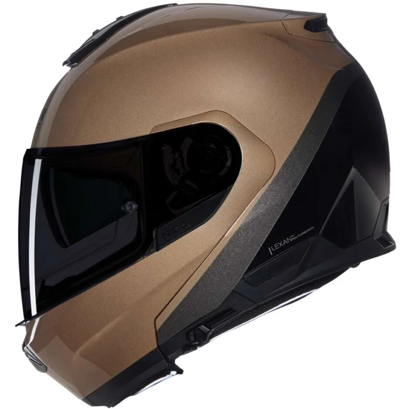Spedizione Gratuita Casco Moto Modulare P/J Nolan N100-6 VERNICIATURA SPECIALE 342 Sabbia Nero