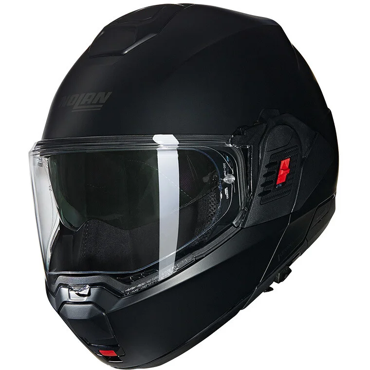 Casco Moto Modulare P/J Nolan N120-1 CLASSICO 302 Nero Opaco Ultima Occasione
