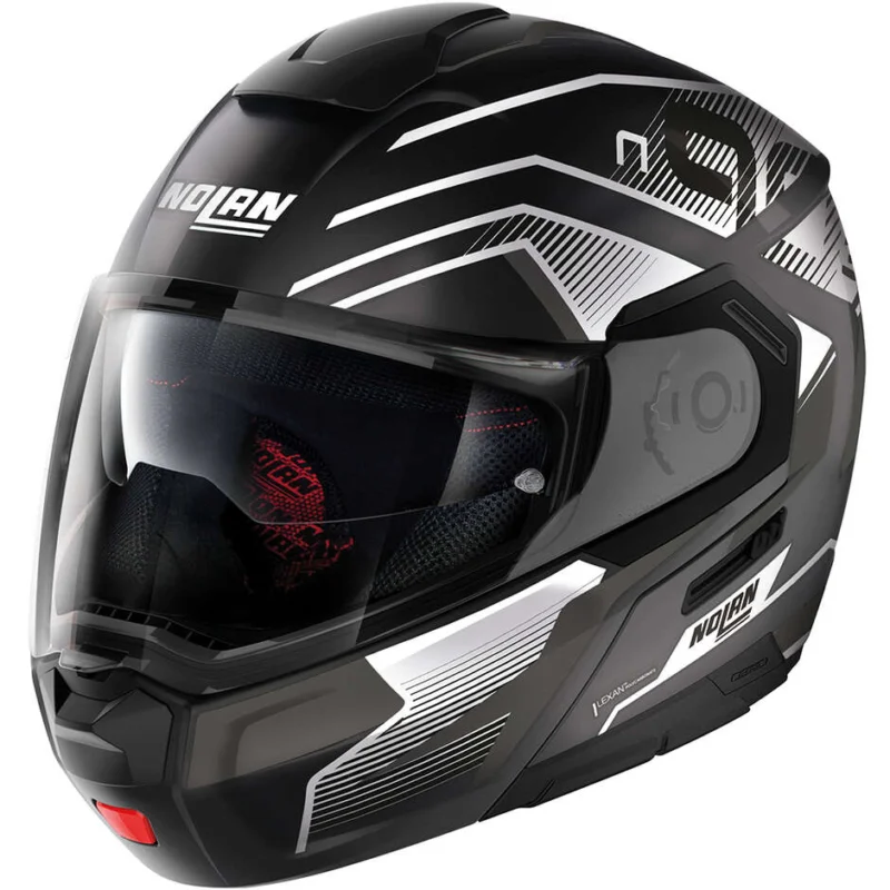 Occasione Imperdibile Casco Moto Modulare P/J Nolan N90-3 06 COMEBACK N-CO 043 Bianco Opaco