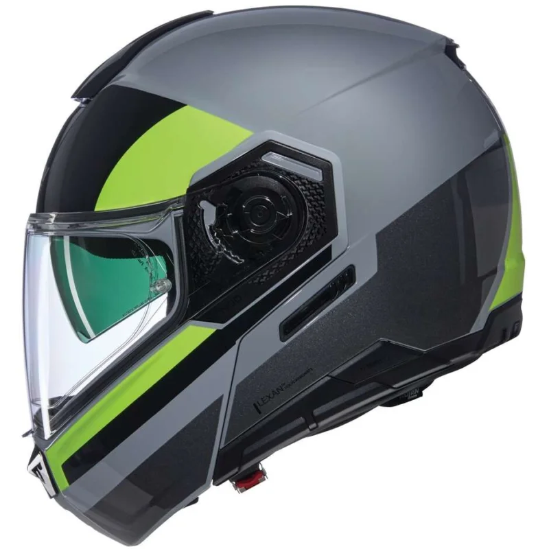 Casco Moto Modulare P/J Nolan N90-3 06 ROBOTO 346 Grigio Nero Giallo Affare