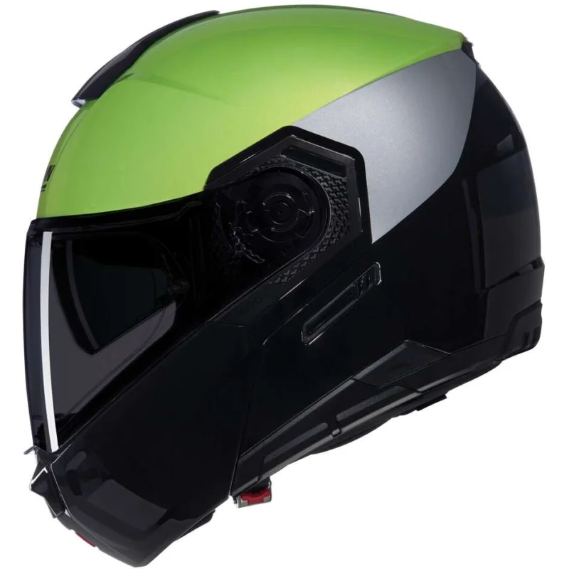 Quantità Limitata Casco Moto Modulare P/J Nolan N90-3 06 VERNICIATURA SPECIALE 341 Verde Impulso Nero Lucido