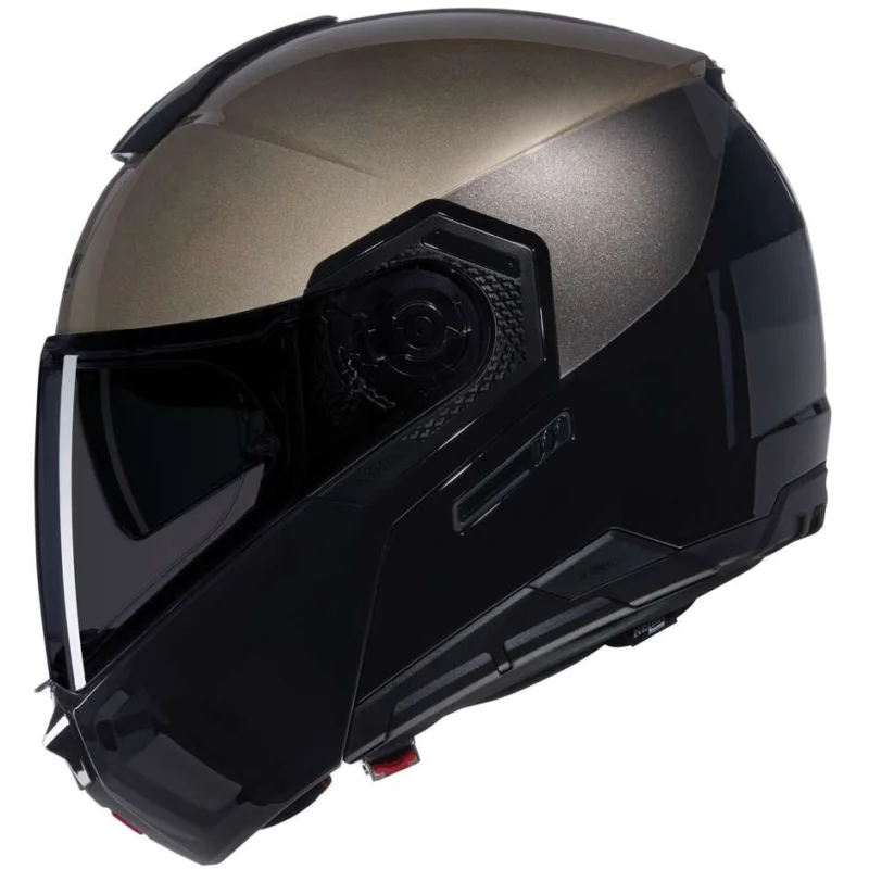Casco Moto Modulare P/J Nolan N90-3 06 VERNICIATURA SPECIALE 342 Sabbia Nero Lucido Ultimissimo Modello