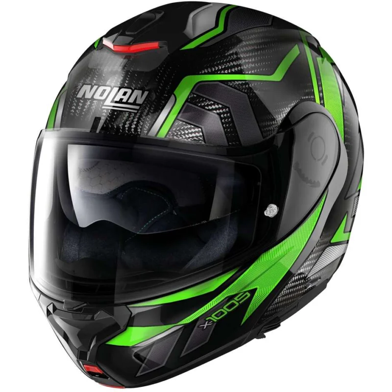 Occasione Imperdibile Casco Moto Modulare P/J Nolan X-1005 U.C. SANDGLAS 051 Verde