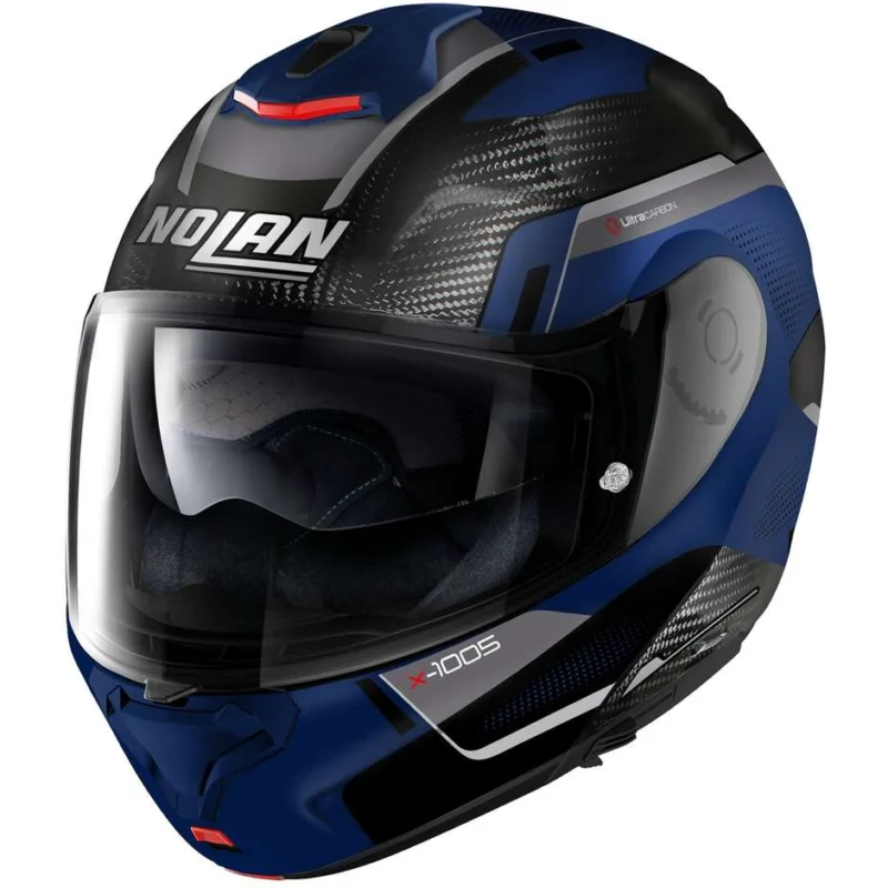 Casco Moto Modulare P/J Nolan X-1005 U.C. UNDERCOV 047 Grigio Blu Offerta