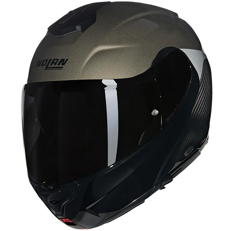 Casco Moto Modulare P/J Nolan X-1005 ULTRA CARBON VERNICIATURA SPECIALE 342 Pietra Offerta Lampo
