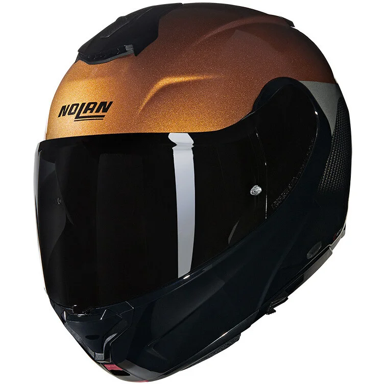 Casco Moto Modulare P/J Nolan X-1005 ULTRA CARBON VERNICIATURA SPECIALE 343 Ocra Occasione