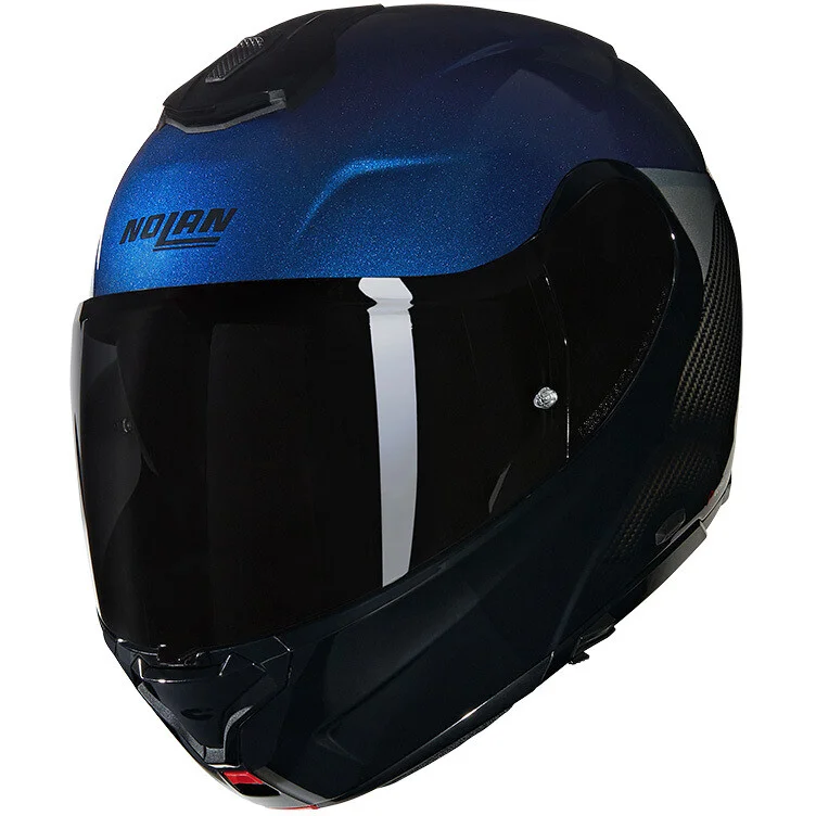 Saldi Casco Moto Modulare P/J Nolan X-1005 ULTRA CARBON VERNICIATURA SPECIALE 344 Blu