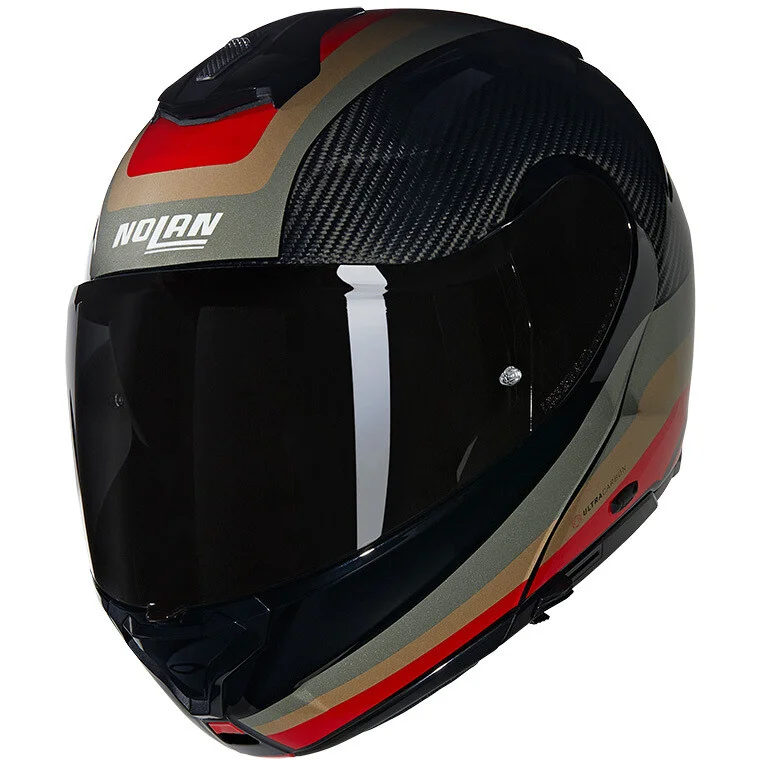 Casco Moto Modulare P/J Nolan X-1005 ULTRA GRAN TOUR 347 Pietra Ocra Rosso Compra Oggi Stesso