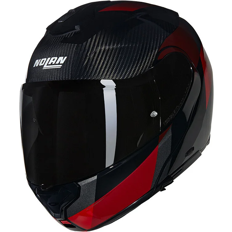 Casco Moto Modulare P/J Nolan X-1005 ULTRA SPORTIVO 346 Rosso Promozione