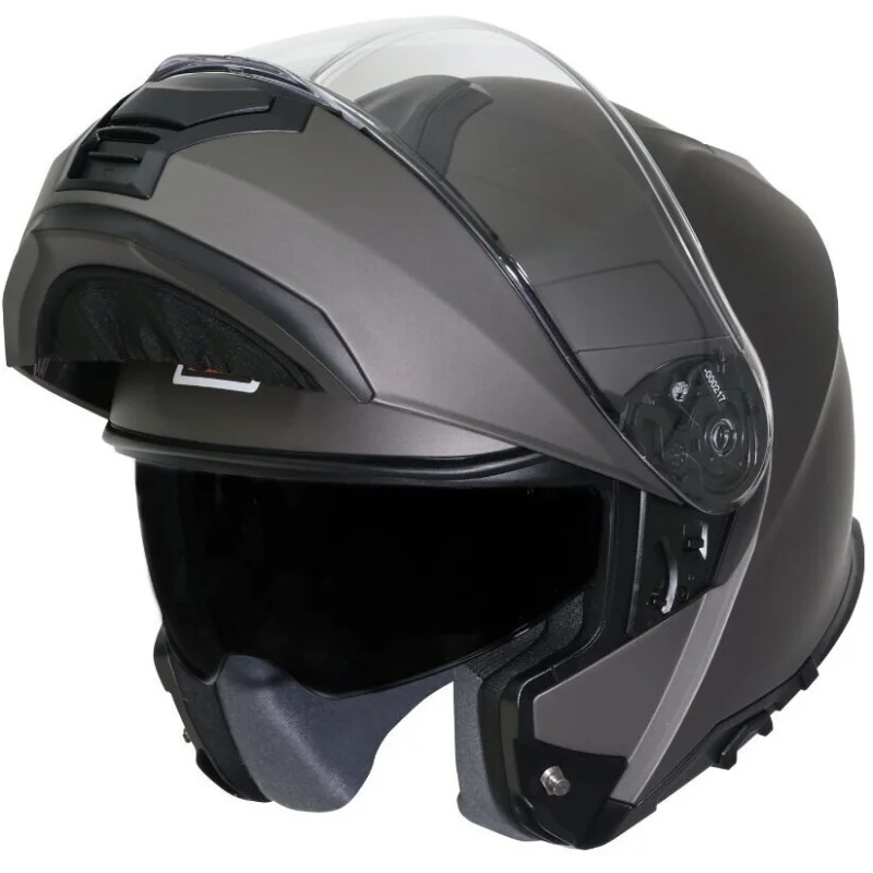 Casco Moto Modulare P/J Origine LOGIC Solid Titanio Popolare