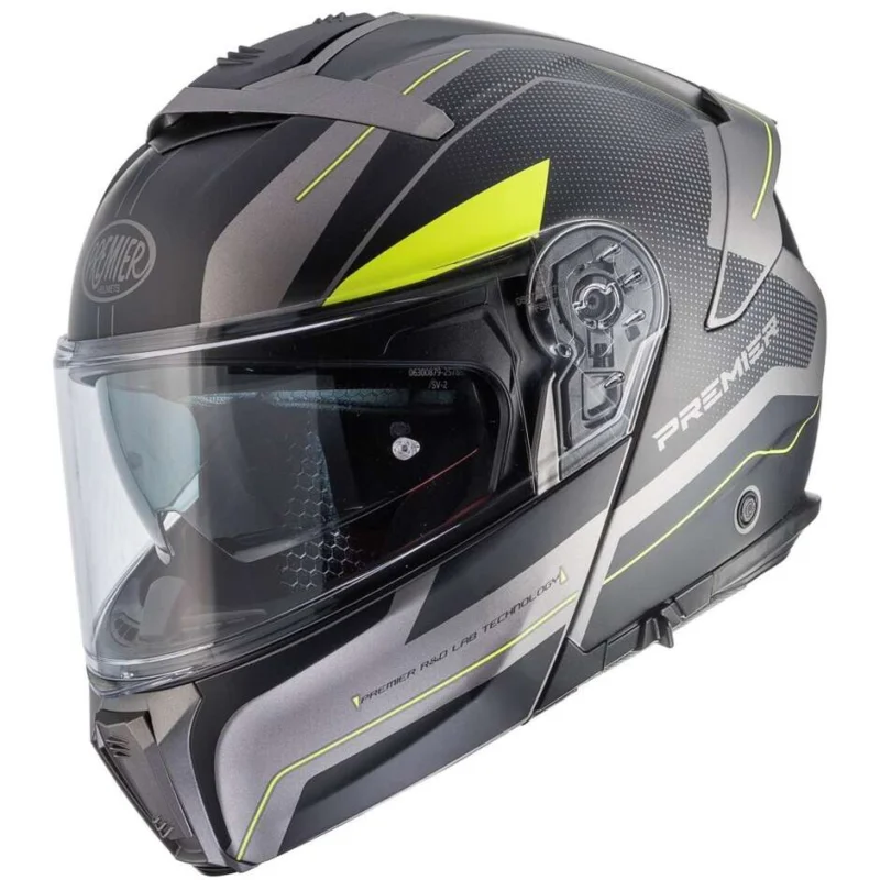 Casco Moto Modulare P/J PremierLEGACY GT ASY17BM Offerta Speciale