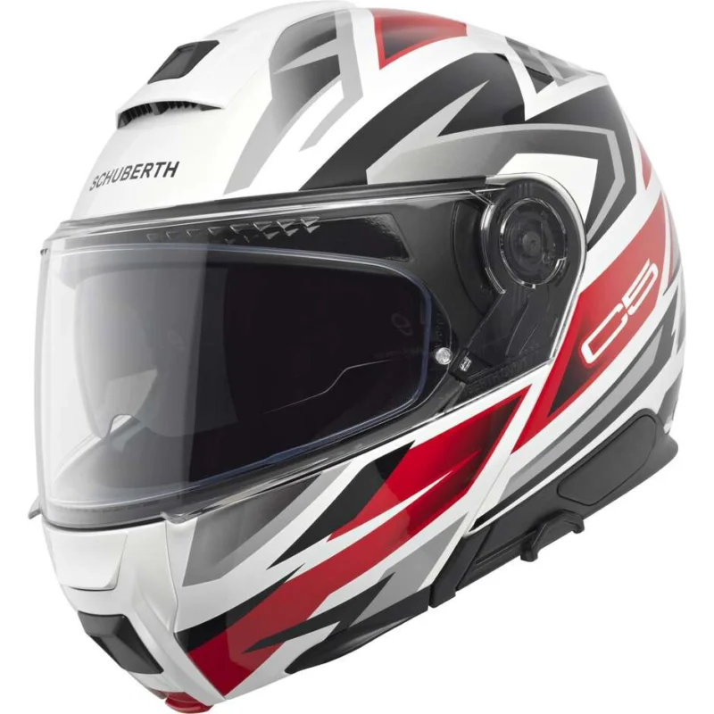 Casco Moto Modulare P/J Schuberth C5ZENITH Rosso Scelto Dai Clienti