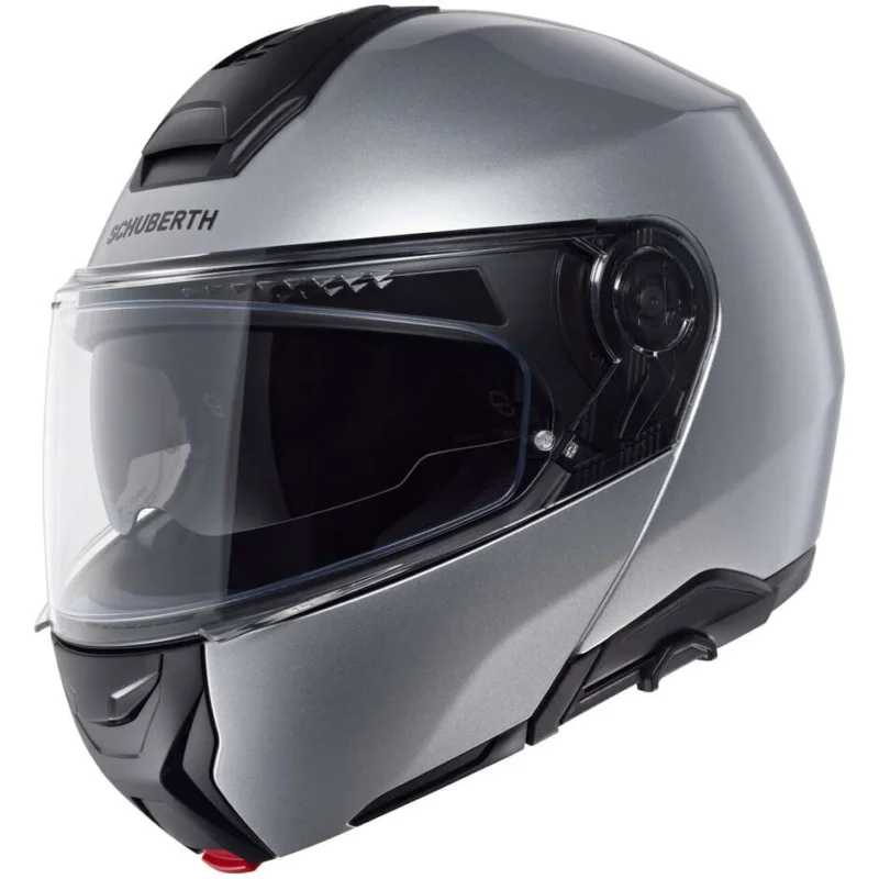 Novità Casco Moto Modulare P/J Schuberth CONCEPT SOLID Argento Lucido