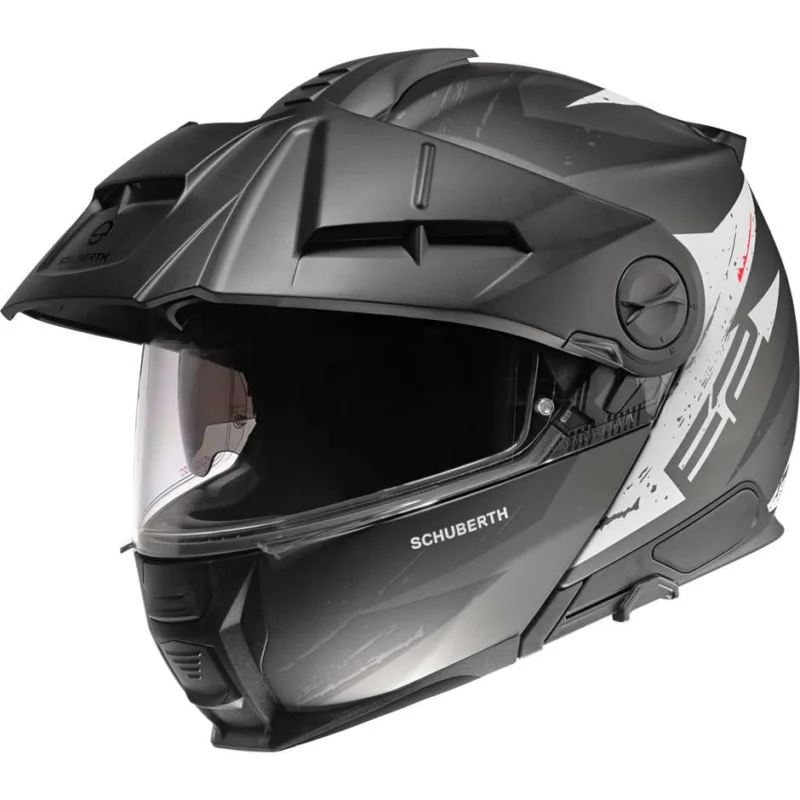 Più Venduto Casco Moto Modulare P/J Schuberth E2 EXPLORER Antracite