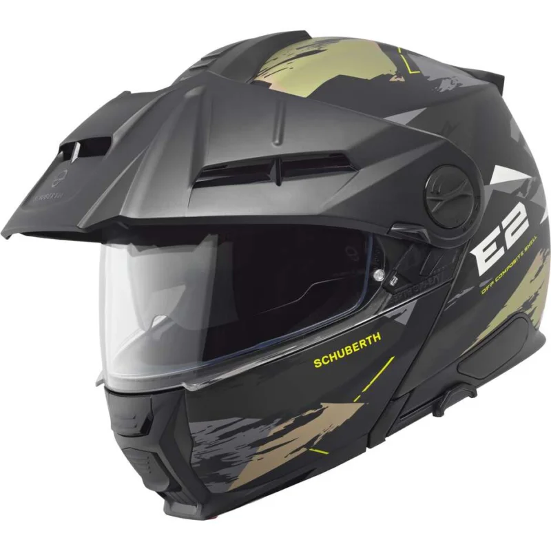 Offerta Del Giorno Casco Moto Modulare P/J Schuberth E2 TRAIL Verde