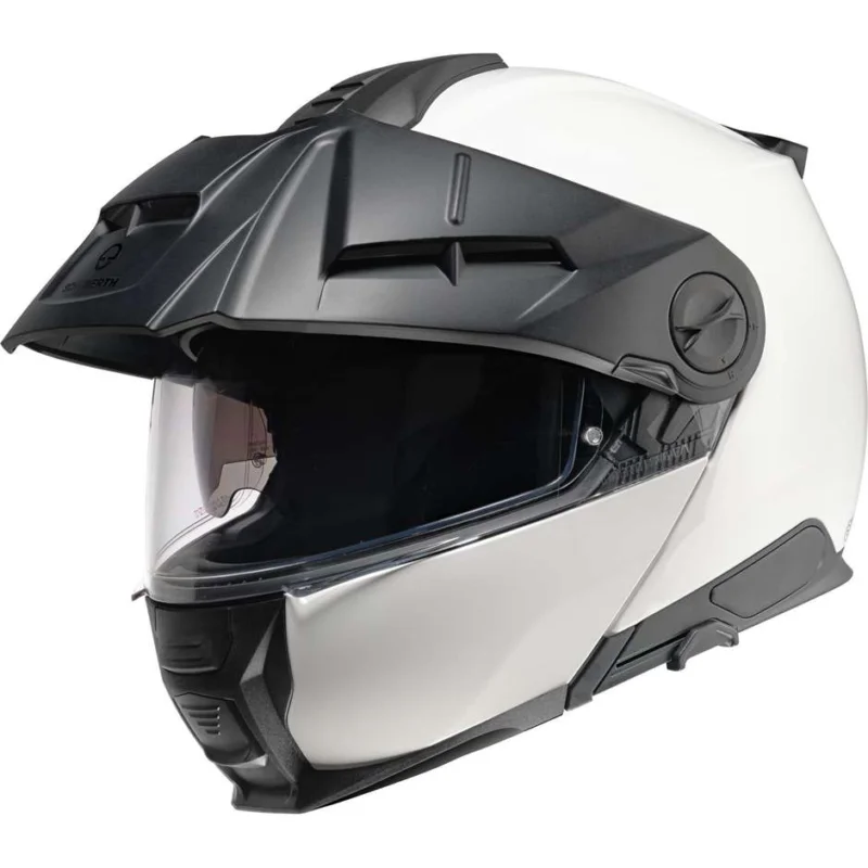 Offerta Limitata Casco Moto Modulare P/J Schuberth E2 UNI Bianco Lulcido