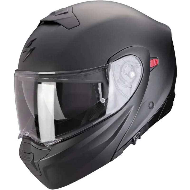 Ultimissimo Modello Casco Moto Modulare P/J Scorpion EXO 930 EVO SOLID Nero Opaco