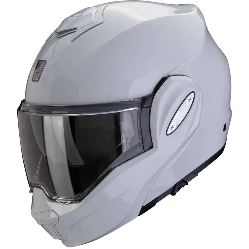 Compra Adesso Casco Moto Modulare P/J Scorpion EXO-TECH EVO PRO SOLID Grigio chiaro