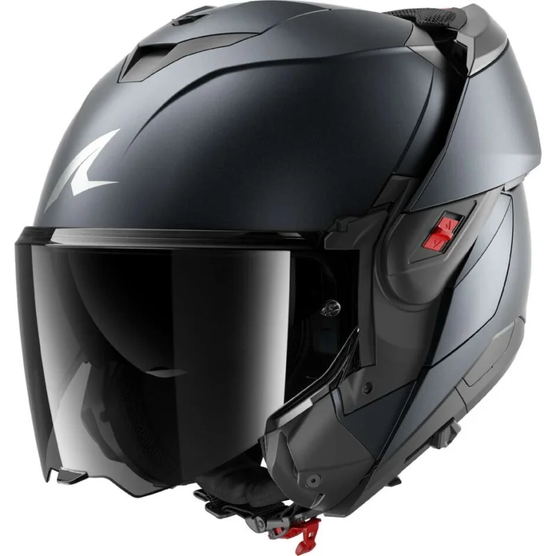 Casco Moto Modulare P/J Shark OXO DARK SHADOW Mat Titanio Opaco Bestseller