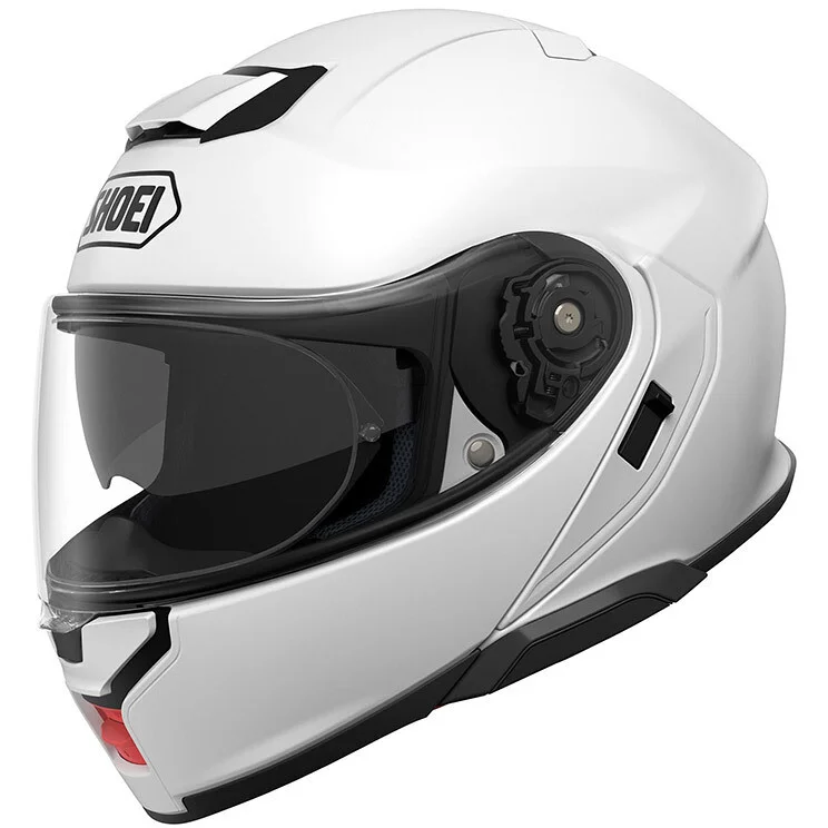 Casco Moto Modulare P/J Shoei NEOTEC 3 Mono Bianco Lucido Più Venduto