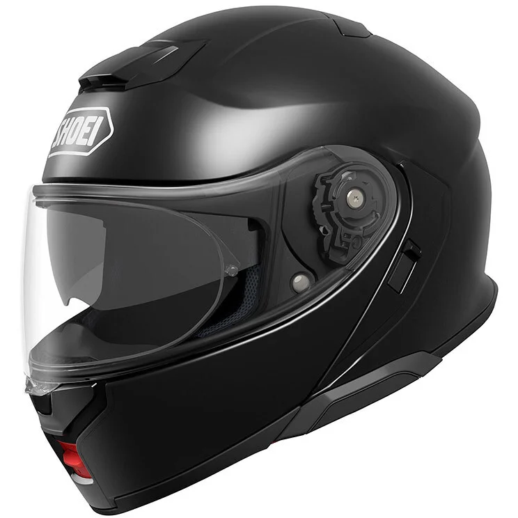 Consegna Rapida Casco Moto Modulare P/J Shoei NEOTEC 3 Mono Nero Lucido