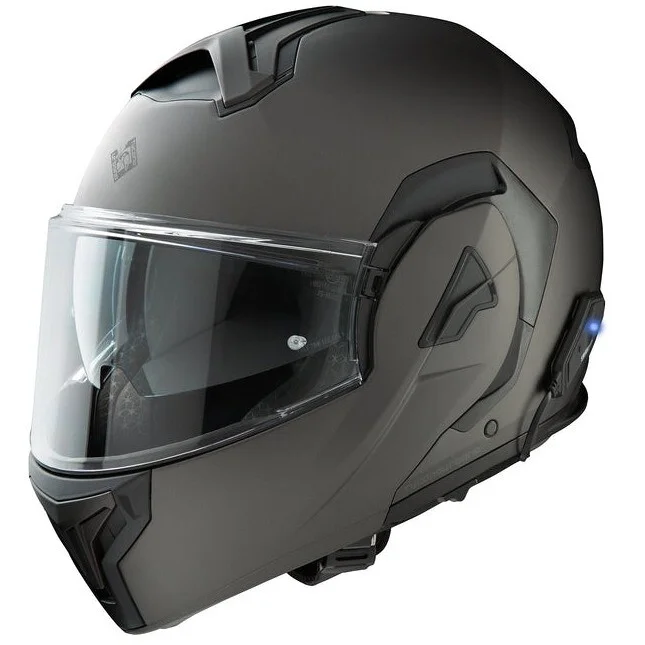 Offerta Casco Moto Modulare P/J Tucano Urbano FASTFLIP con Interfono by Midland Antracite Grigio Opaco