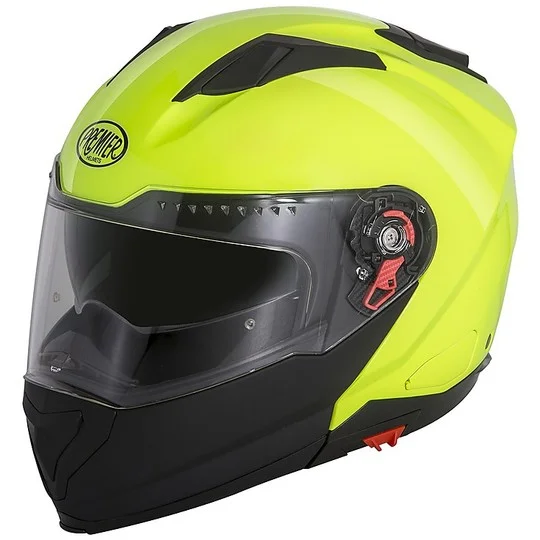 Affare Casco Moto Modulare Premier DELTA FLUO Giallo Fluo Nero